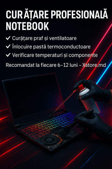 Curățare laptop - xstore.md