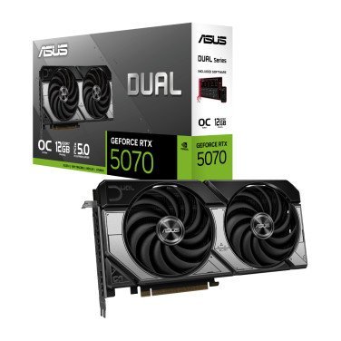 Видеокарта ASUS Dual GeForce RTX 5070 OC Edition - xstore.md