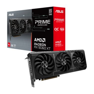 Placă video ASUS Prime Radeon RX 9060 XT OC 16G - xstore.md