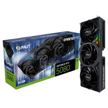 Видеокарта Palit GeForce RTX 5080 GamingPro