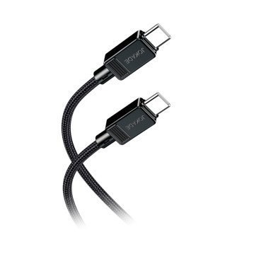 Cablu Jokade Type-C to Type-C, 1m, Black - xstore.md
