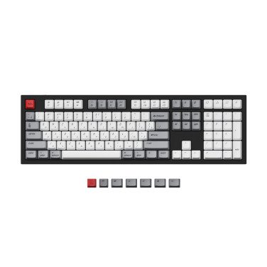 Кейкапы Keychron JM-189, White-Grey - xstore.md