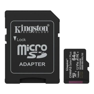 Card de memorie Kingston Canvas Select Plus 64GB