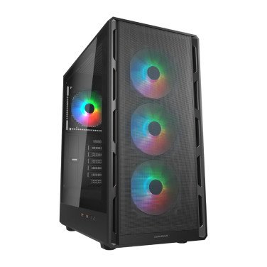 Carcasă Cougar Airface Pure RGB, Black - xstore.md