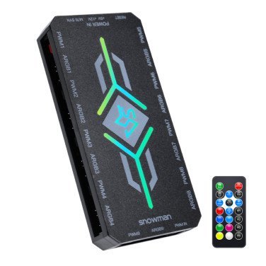 Controler ARGB SNOWMAN H9 Black - xstore.md