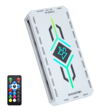Controler ARGB SNOWMAN H9 White - xstore.md