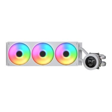 Cooler Cougar Poseidon Vistek ARGB 360, White - xstore.md