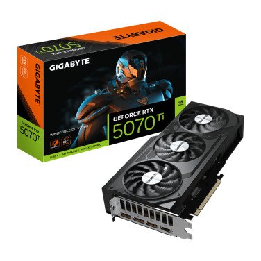 Видеокарта GIGABYTE GeForce RTX 5070 Ti WINDFORCE OC V2 16G - xstore.md