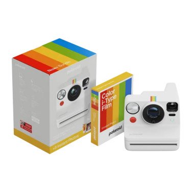 Aparat foto instant Polaroid Now+ Gen 3 & Color Film Bundle - xstore.md