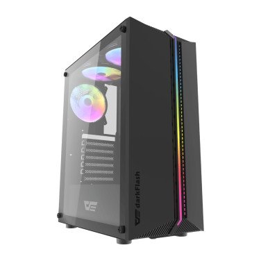 Carcasă darkFlash DK151, Black - xstore.md