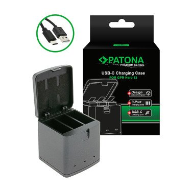 Incărcător PATONA Premium Triple Charger GoPro Hero 13 - xstore.md
