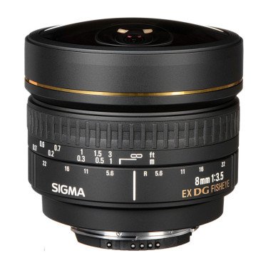 Объектив Sigma 8mm f/3.5 EX DG Circular Fisheye