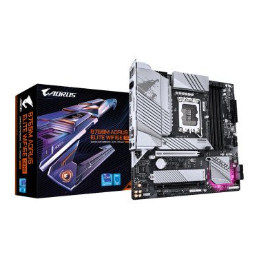 Placă de bază GIGABYTE B760M AORUS ELITE WIFI6E GEN5 - xstore.md