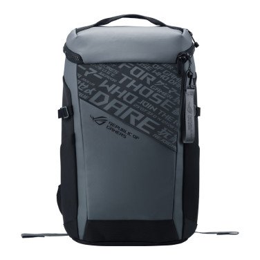17❞ Рюкзак для ноутбука ASUS BP2701 ROG Ranger Gaming Backpack (Cybertext Edition), Grey - xstore.md