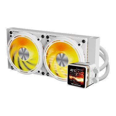 Cooler darkFlash DE240, White - xstore.md