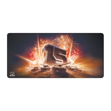 Коврик для мышки World of Tanks 15 Anniversary Mousepad XL - xstore.md