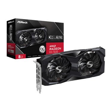 Placă video ASRock Challenger Radeon RX 7600 8GB OC - xstore.md
