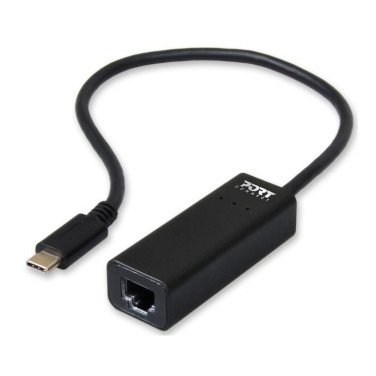 Адаптер ethernet Port Designs USB-C to RJ45 - xstore.md