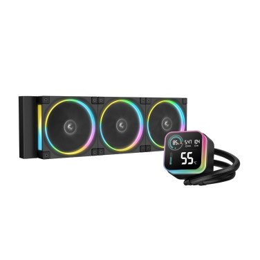 Cooler DeepCool LQ360 ULTRA ARGB, Black