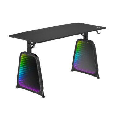 Masă Gaming Lumi GMD12E-2D, Black - xstore.md