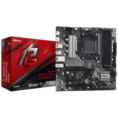 Placă de bază ASRock B550M PHANTOM GAMING 4 - xstore.md