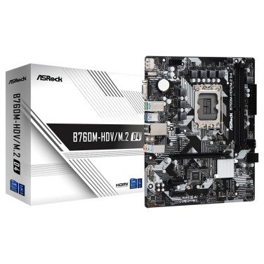Материнская плата ASRock B760M-HDV/M.2 D4 - xstore.md