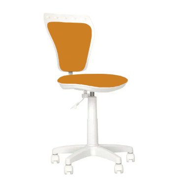 Кресло Nowy Styl MINISTYLE GTS P AB-37, Yellow-White - xstore.md