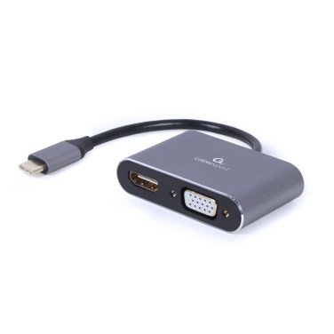 Видеоадаптер Cablexpert A-USB3C-HDMIVGA-01 - xstore.md
