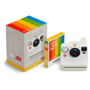 Aparat foto instant Polaroid Now Gen 3 & Color Film Bundle - xstore.md