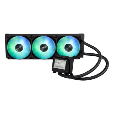 Cooler ASUS MAX GAMING LC 360 ARGB LCD, Black