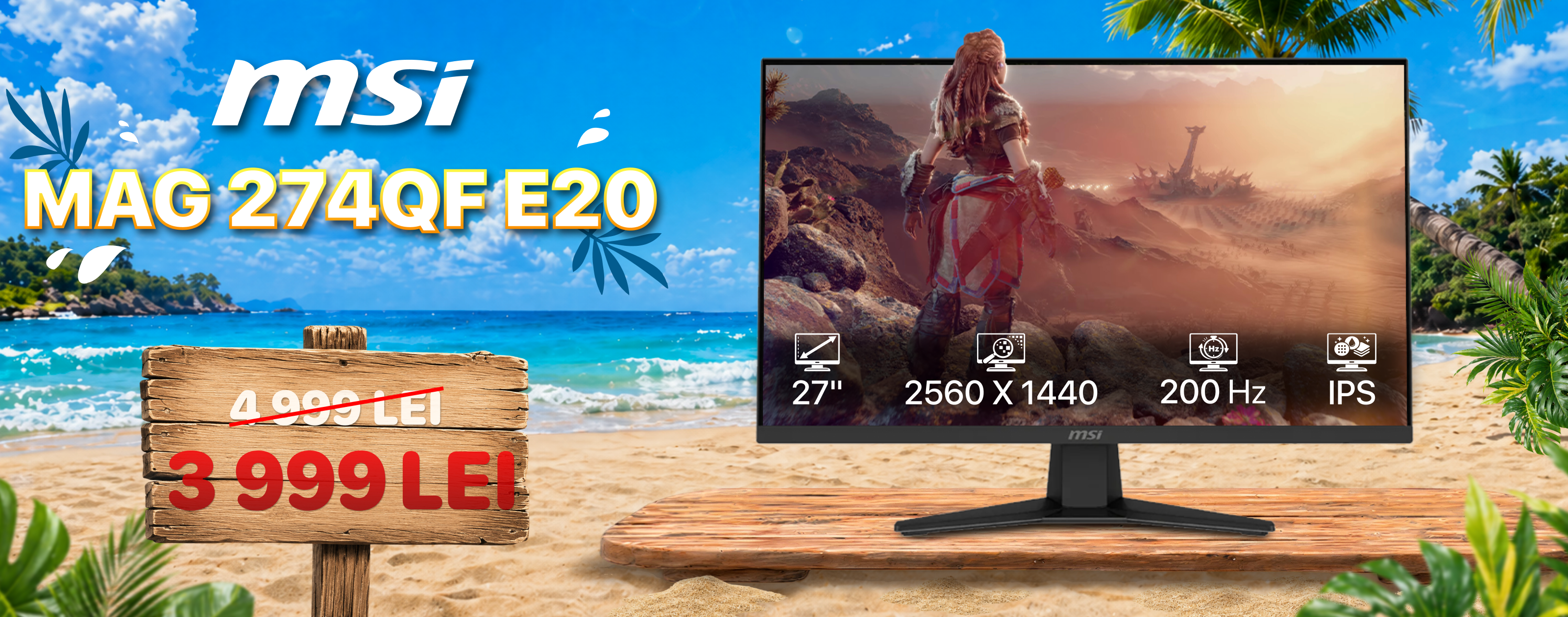 slide  MSI MAG 274QF E20  xstore